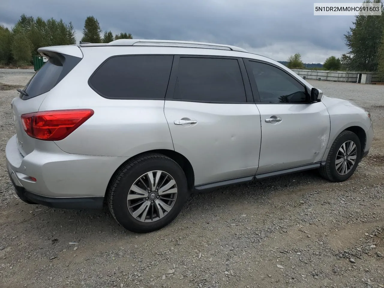 2017 Nissan Pathfinder S VIN: 5N1DR2MM0HC691603 Lot: 70019234