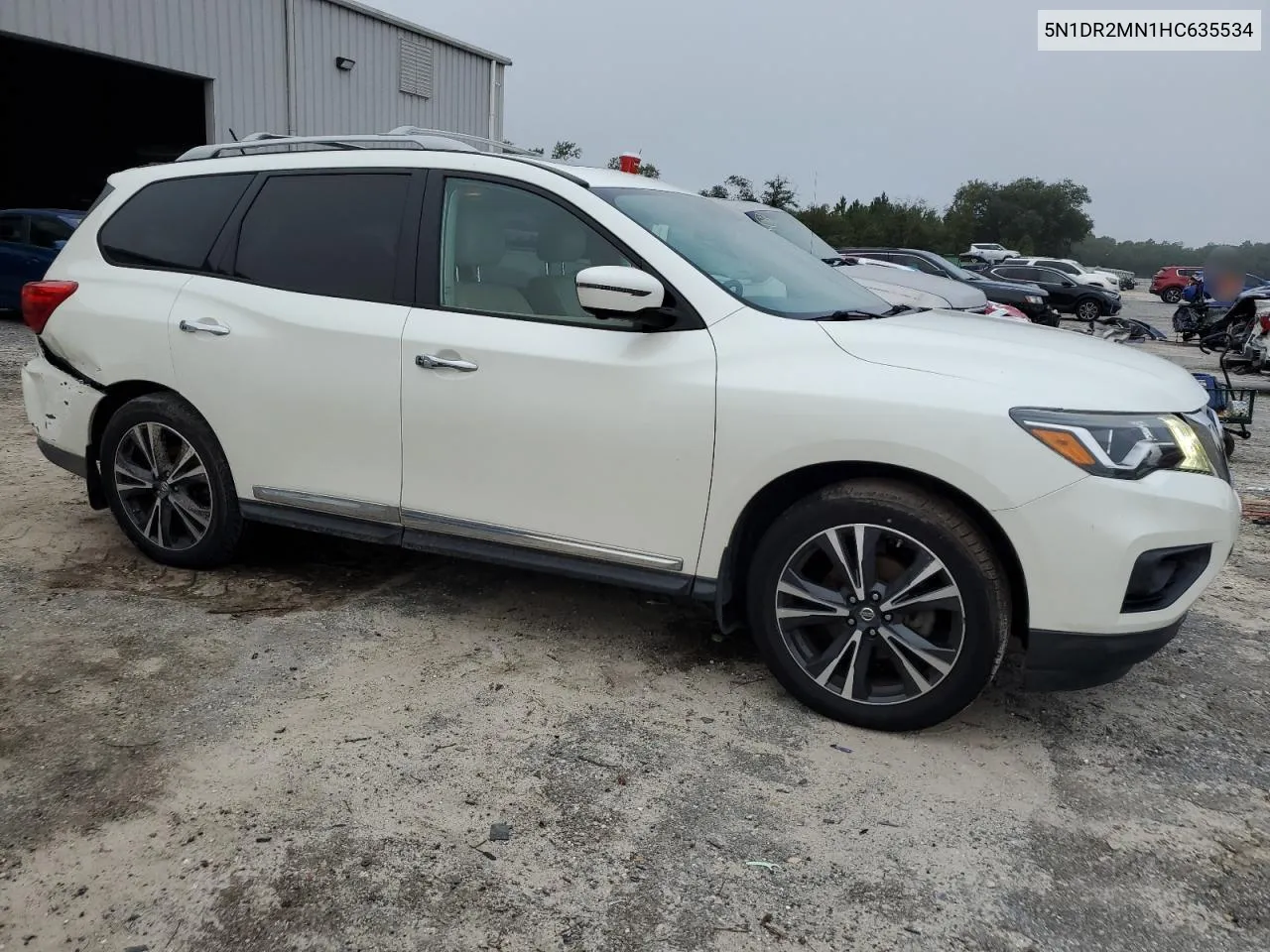 2017 Nissan Pathfinder S VIN: 5N1DR2MN1HC635534 Lot: 70392774