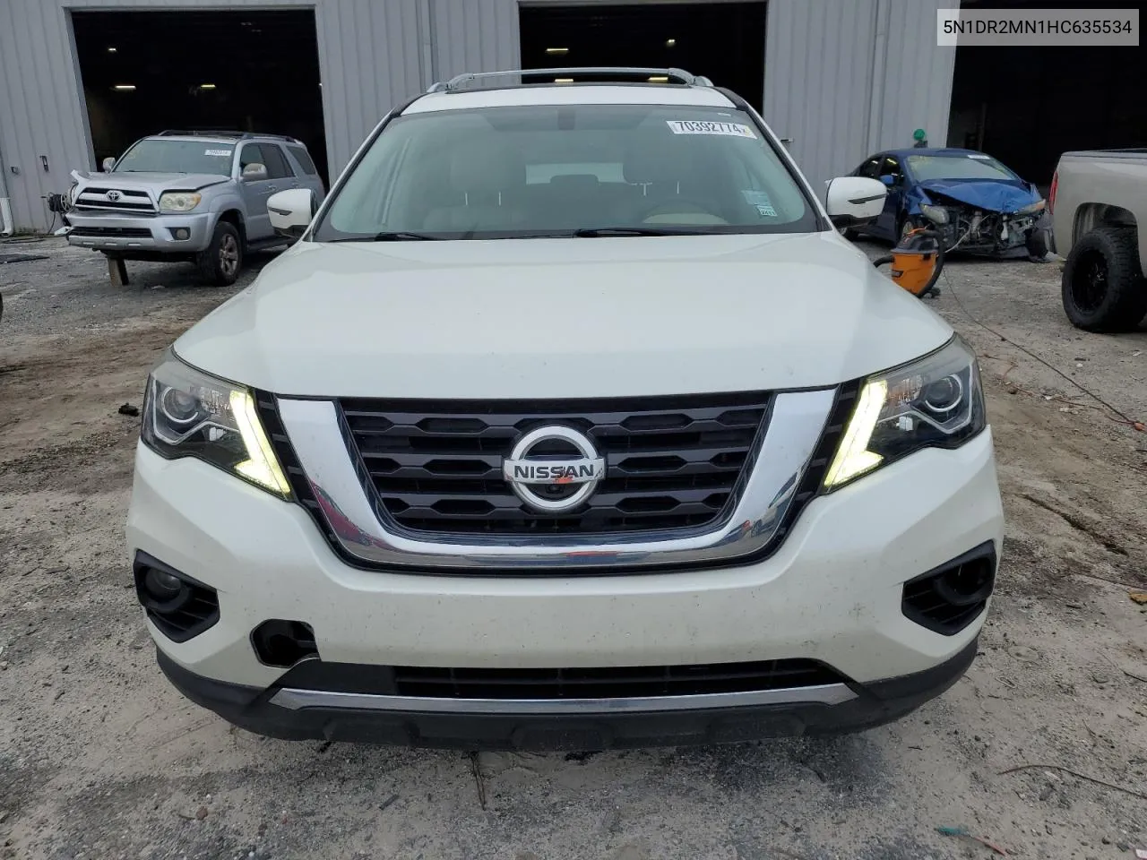 2017 Nissan Pathfinder S VIN: 5N1DR2MN1HC635534 Lot: 70392774