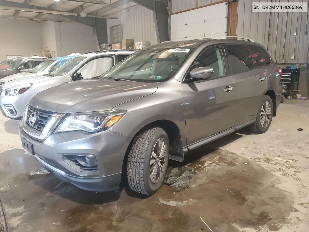 2017 Nissan Pathfinder S VIN: 5N1DR2MM4HC663691 Lot: 70414004