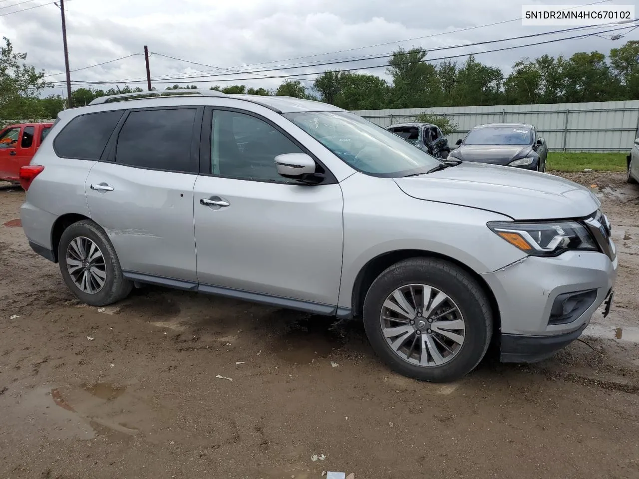 2017 Nissan Pathfinder S VIN: 5N1DR2MN4HC670102 Lot: 70538834