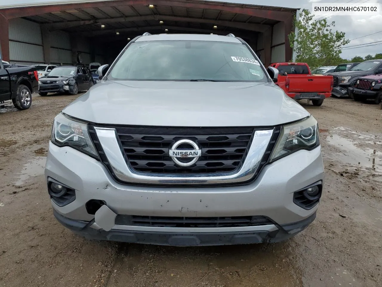 5N1DR2MN4HC670102 2017 Nissan Pathfinder S