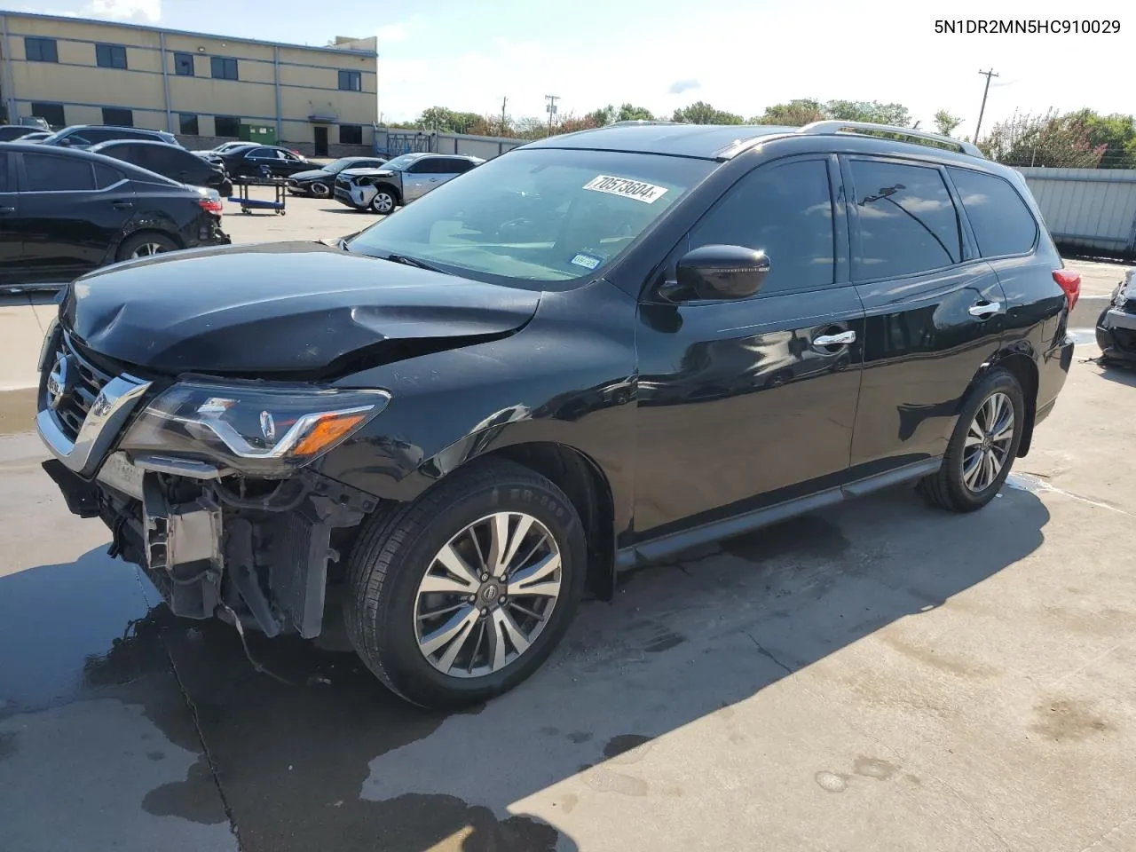 2017 Nissan Pathfinder S VIN: 5N1DR2MN5HC910029 Lot: 70573604