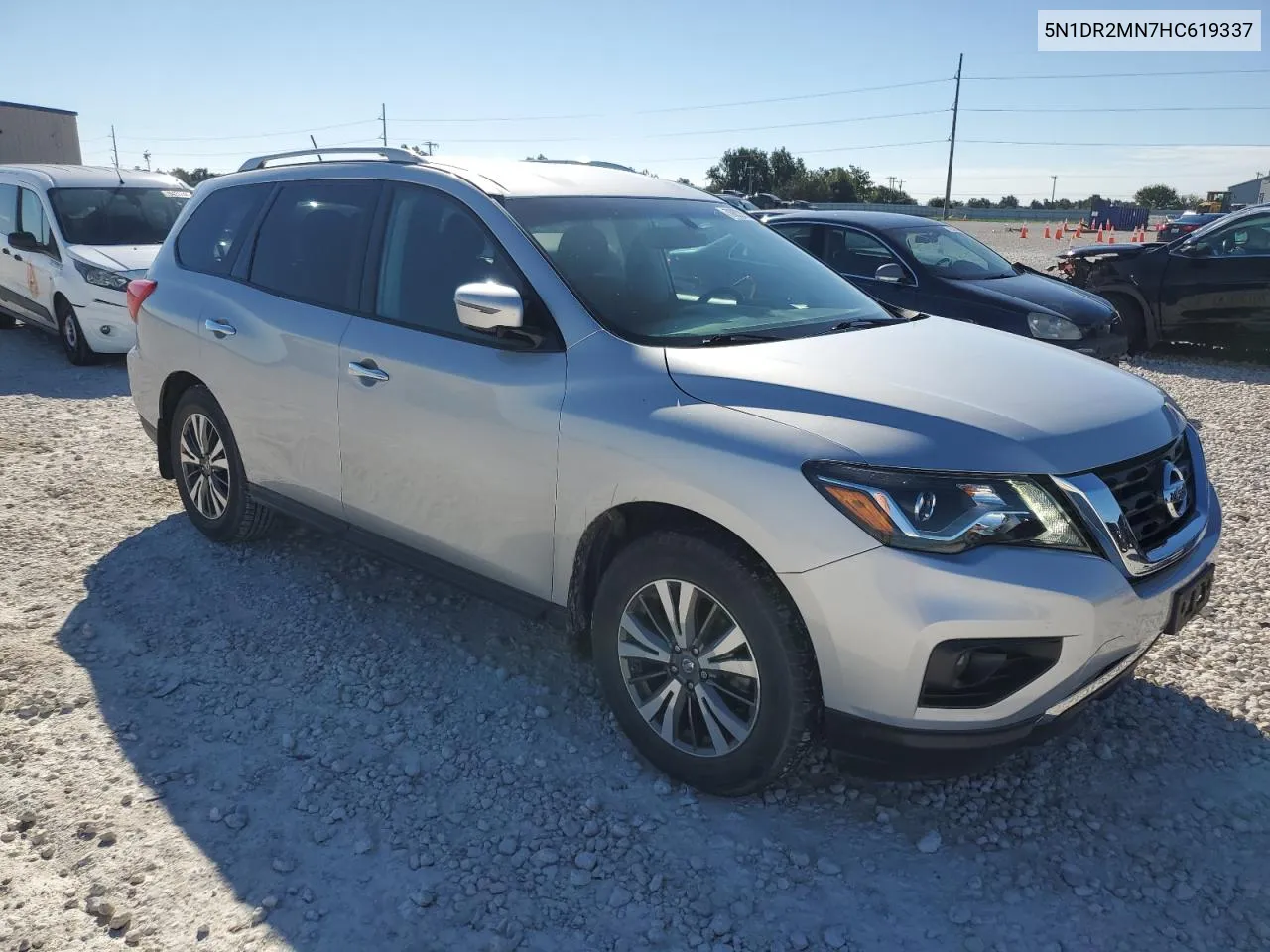 5N1DR2MN7HC619337 2017 Nissan Pathfinder S