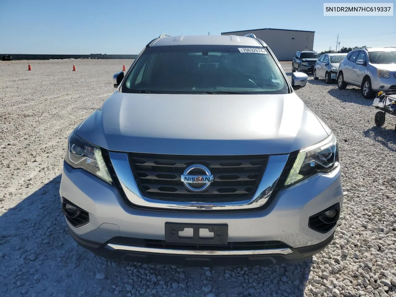 2017 Nissan Pathfinder S VIN: 5N1DR2MN7HC619337 Lot: 70632674