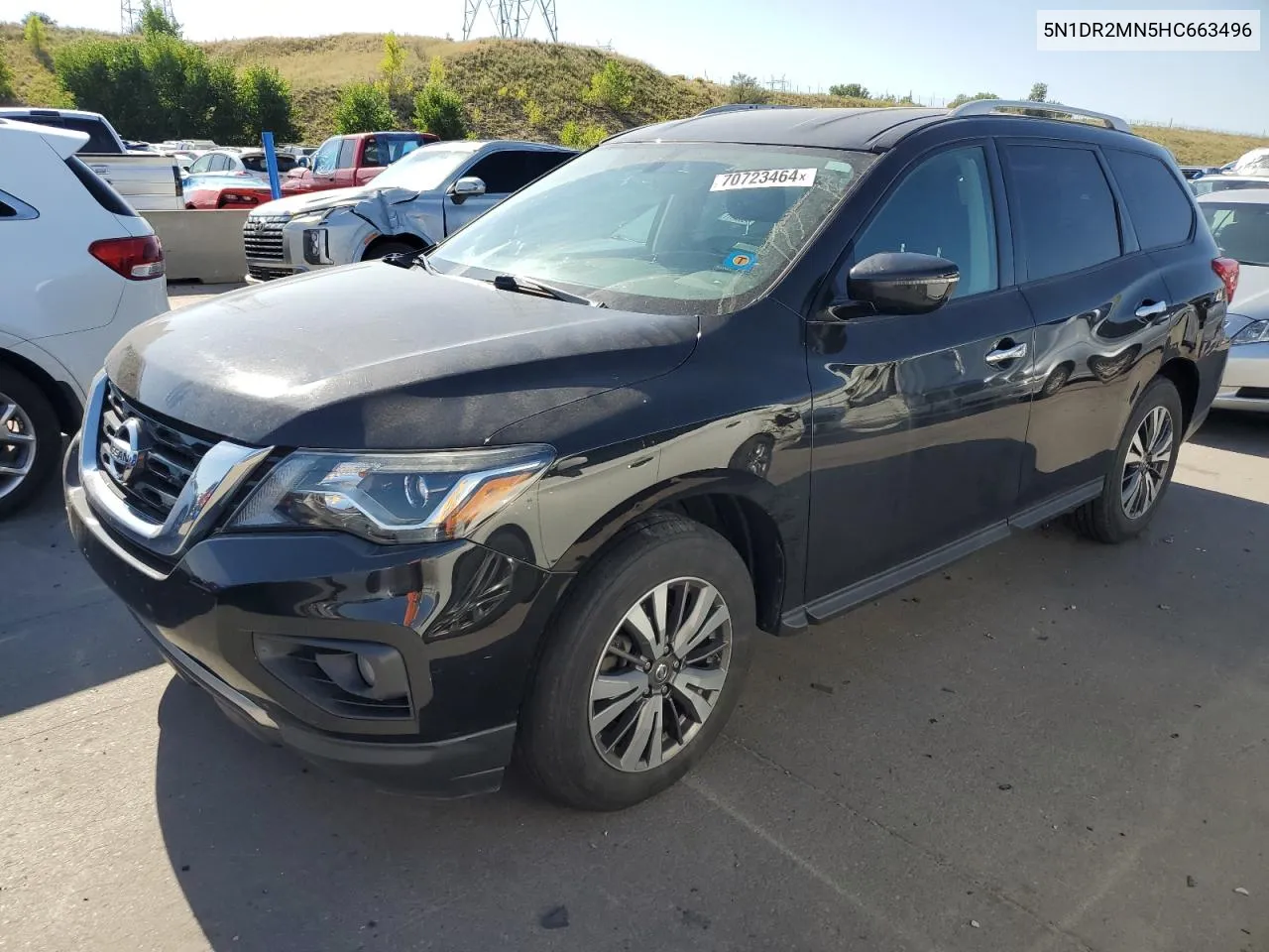 5N1DR2MN5HC663496 2017 Nissan Pathfinder S