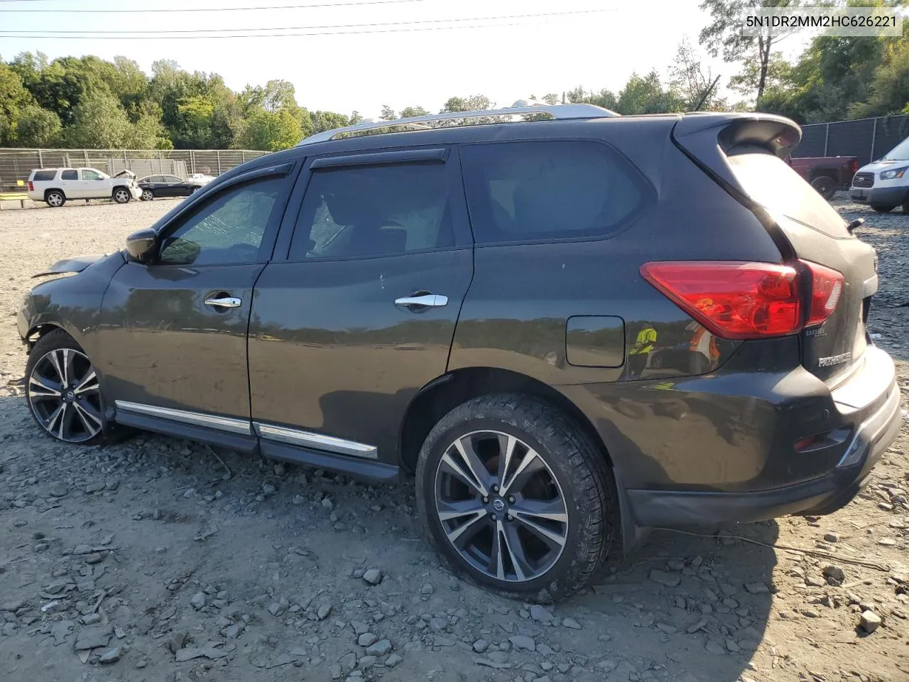 2017 Nissan Pathfinder S VIN: 5N1DR2MM2HC626221 Lot: 70753104