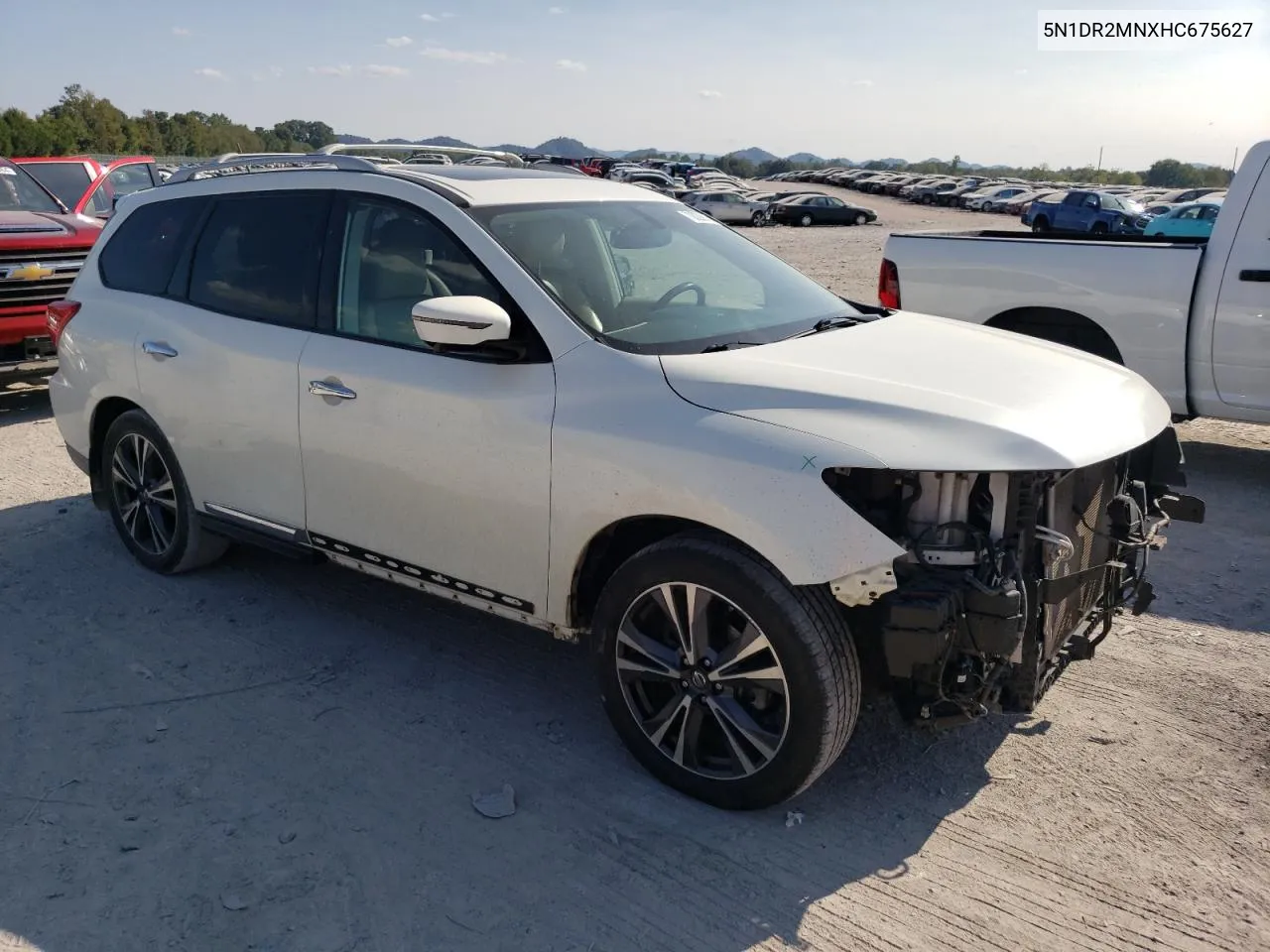 2017 Nissan Pathfinder S VIN: 5N1DR2MNXHC675627 Lot: 70829914