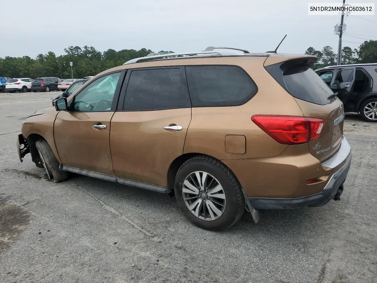 2017 Nissan Pathfinder S VIN: 5N1DR2MN0HC603612 Lot: 71255434