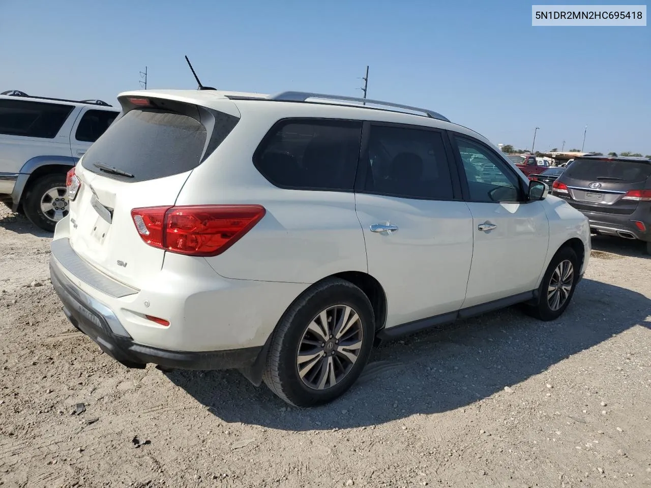 2017 Nissan Pathfinder S VIN: 5N1DR2MN2HC695418 Lot: 71565144