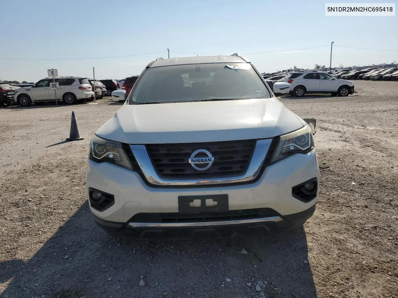 2017 Nissan Pathfinder S VIN: 5N1DR2MN2HC695418 Lot: 71565144