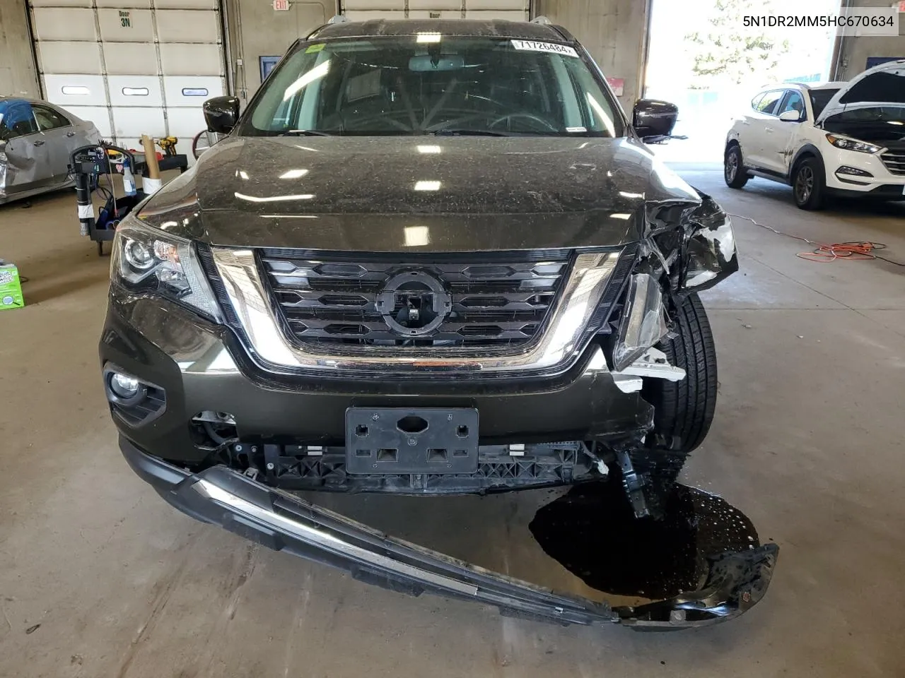 5N1DR2MM5HC670634 2017 Nissan Pathfinder S