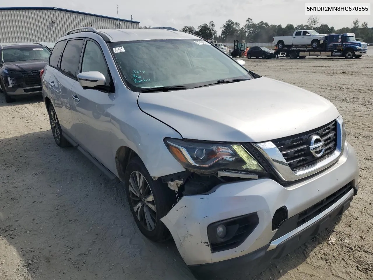 5N1DR2MN8HC670555 2017 Nissan Pathfinder S