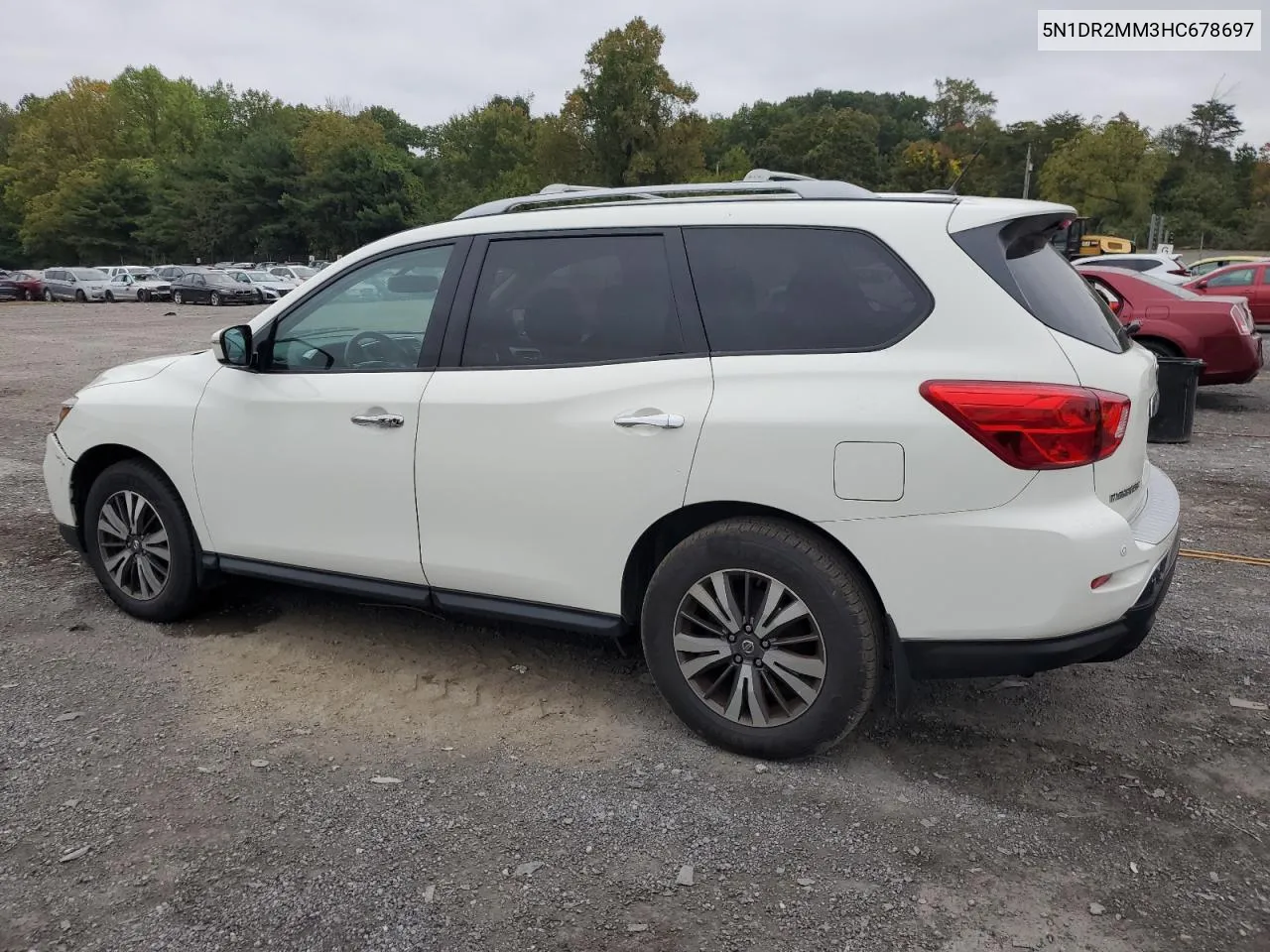 2017 Nissan Pathfinder S VIN: 5N1DR2MM3HC678697 Lot: 71919814