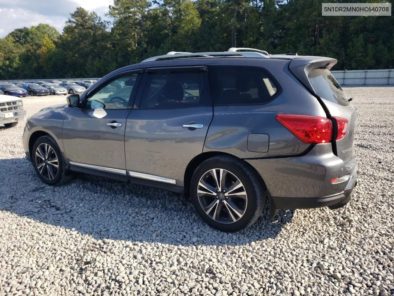 2017 Nissan Pathfinder S VIN: 5N1DR2MN0HC640708 Lot: 72182434