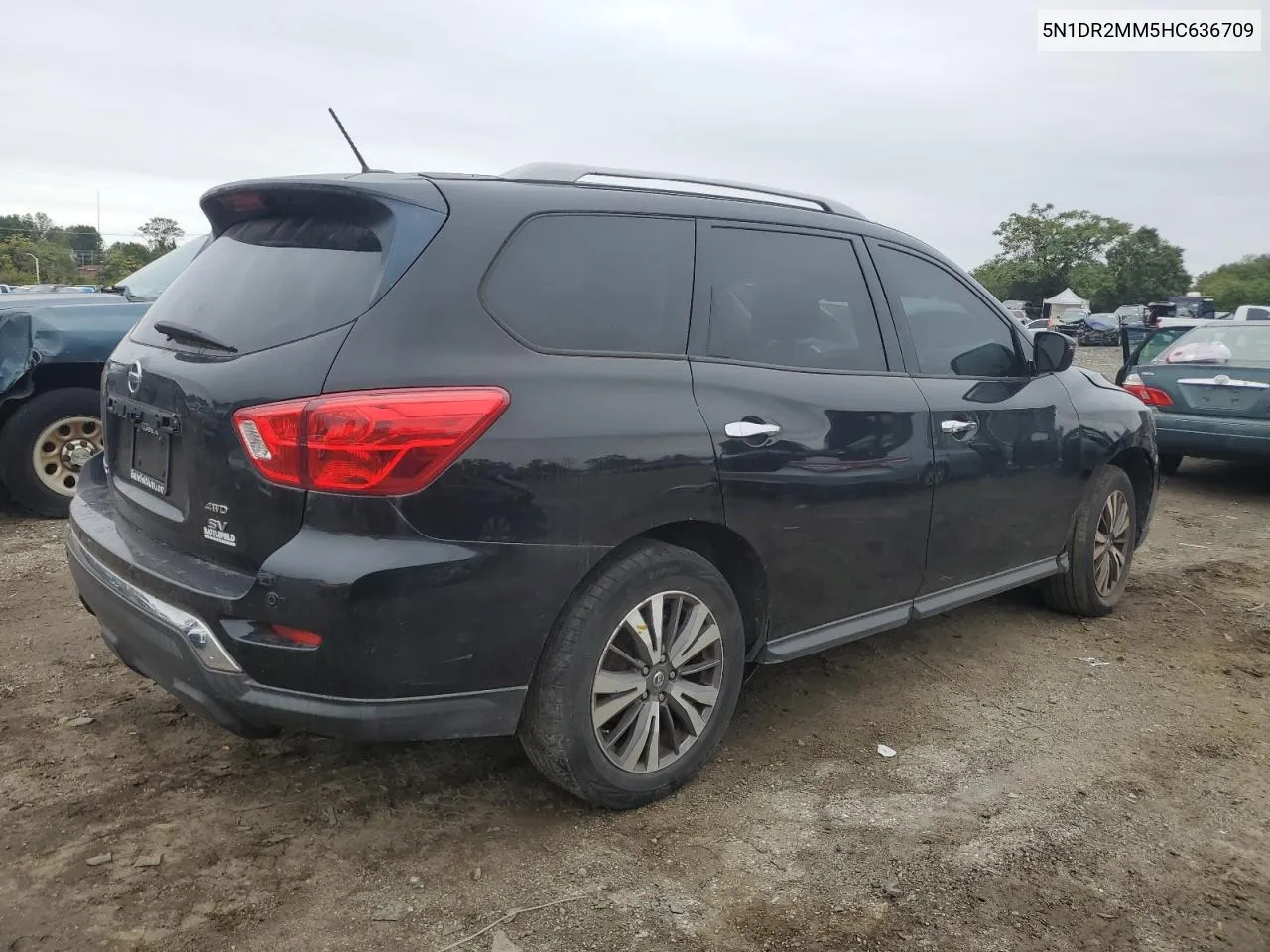 2017 Nissan Pathfinder S VIN: 5N1DR2MM5HC636709 Lot: 72605934