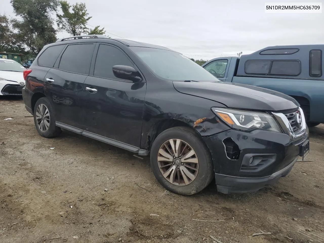 2017 Nissan Pathfinder S VIN: 5N1DR2MM5HC636709 Lot: 72605934