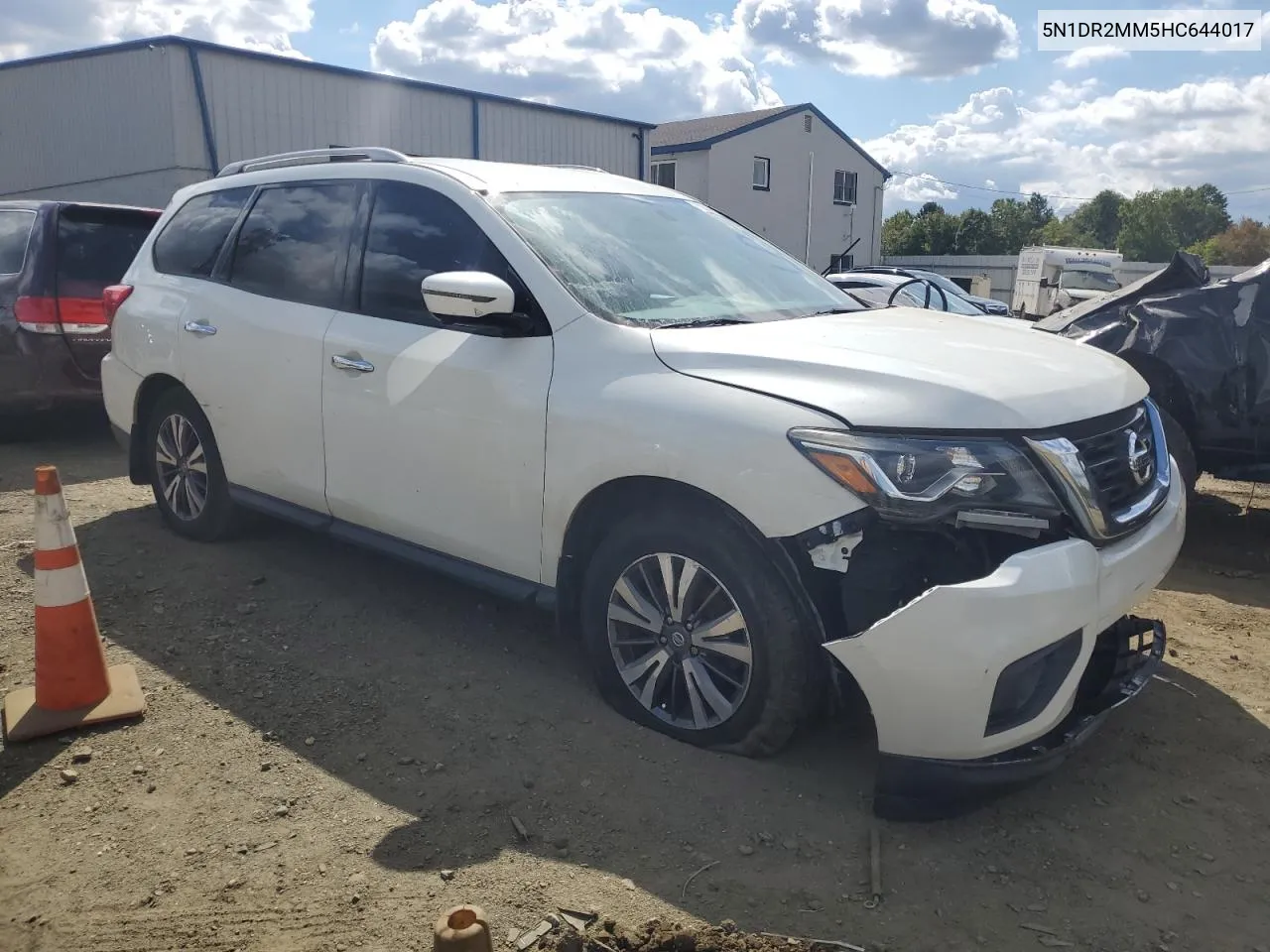 2017 Nissan Pathfinder S VIN: 5N1DR2MM5HC644017 Lot: 72607594