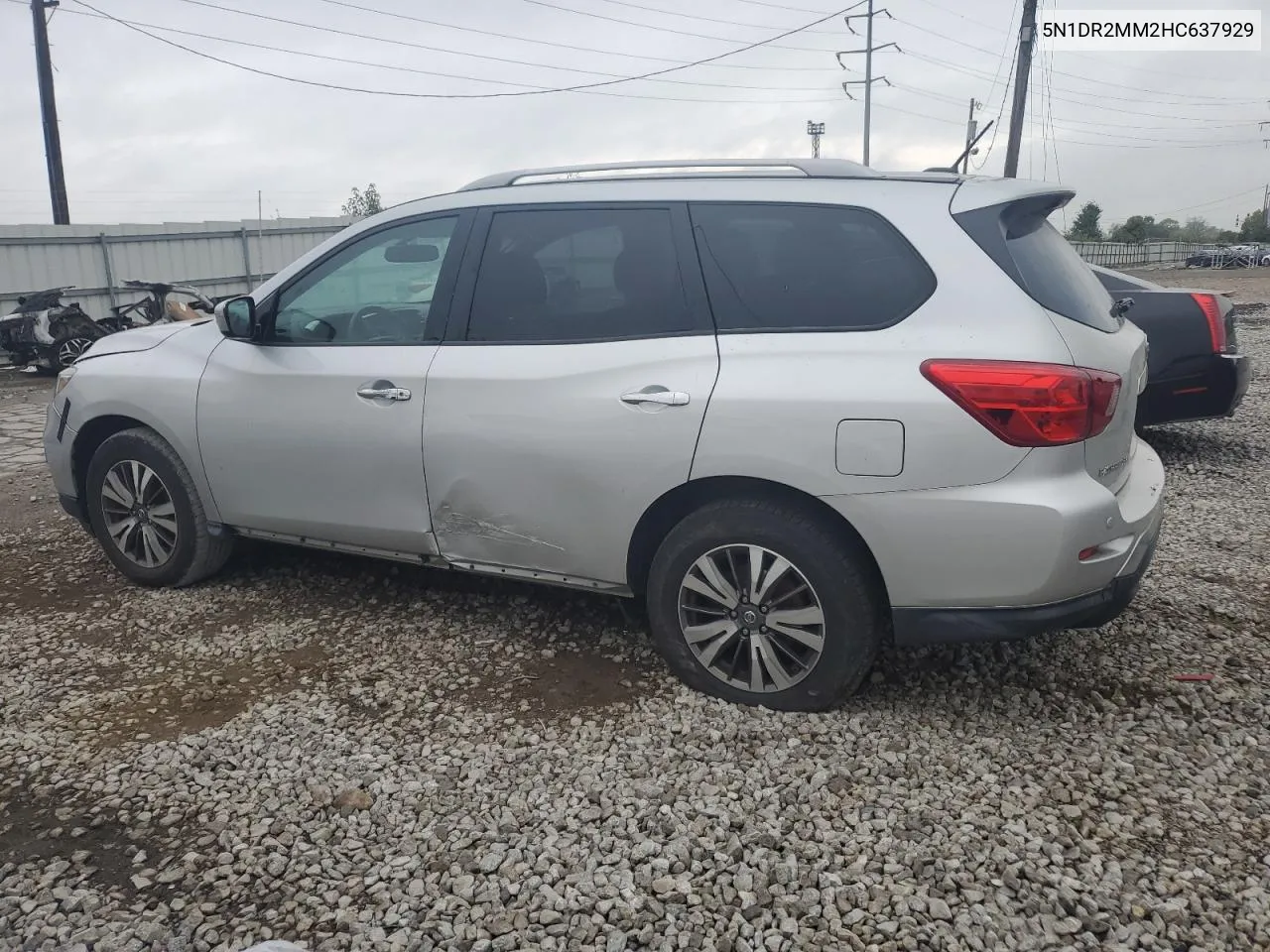 2017 Nissan Pathfinder S VIN: 5N1DR2MM2HC637929 Lot: 72608224