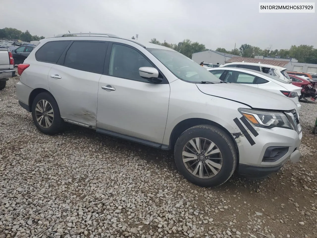 2017 Nissan Pathfinder S VIN: 5N1DR2MM2HC637929 Lot: 72608224