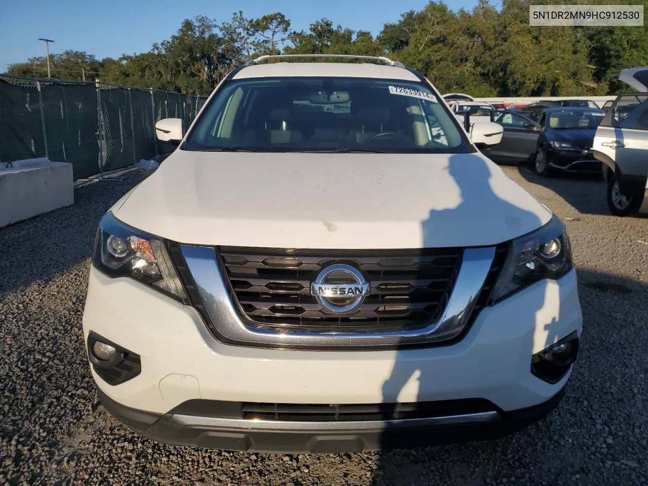 2017 Nissan Pathfinder S VIN: 5N1DR2MN9HC912530 Lot: 72633914