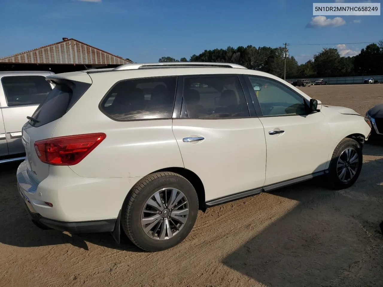 2017 Nissan Pathfinder S VIN: 5N1DR2MN7HC658249 Lot: 72764044