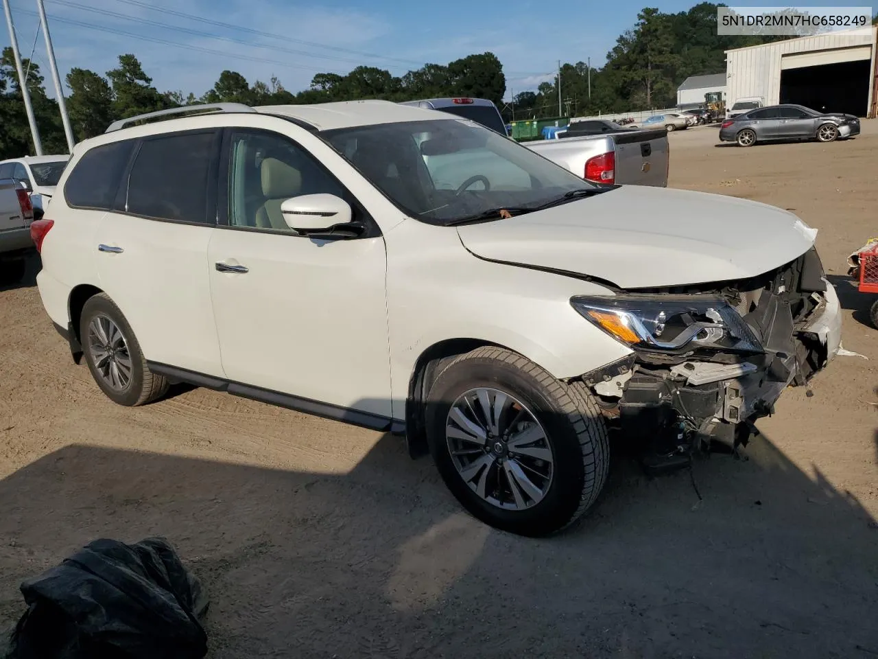 2017 Nissan Pathfinder S VIN: 5N1DR2MN7HC658249 Lot: 72764044