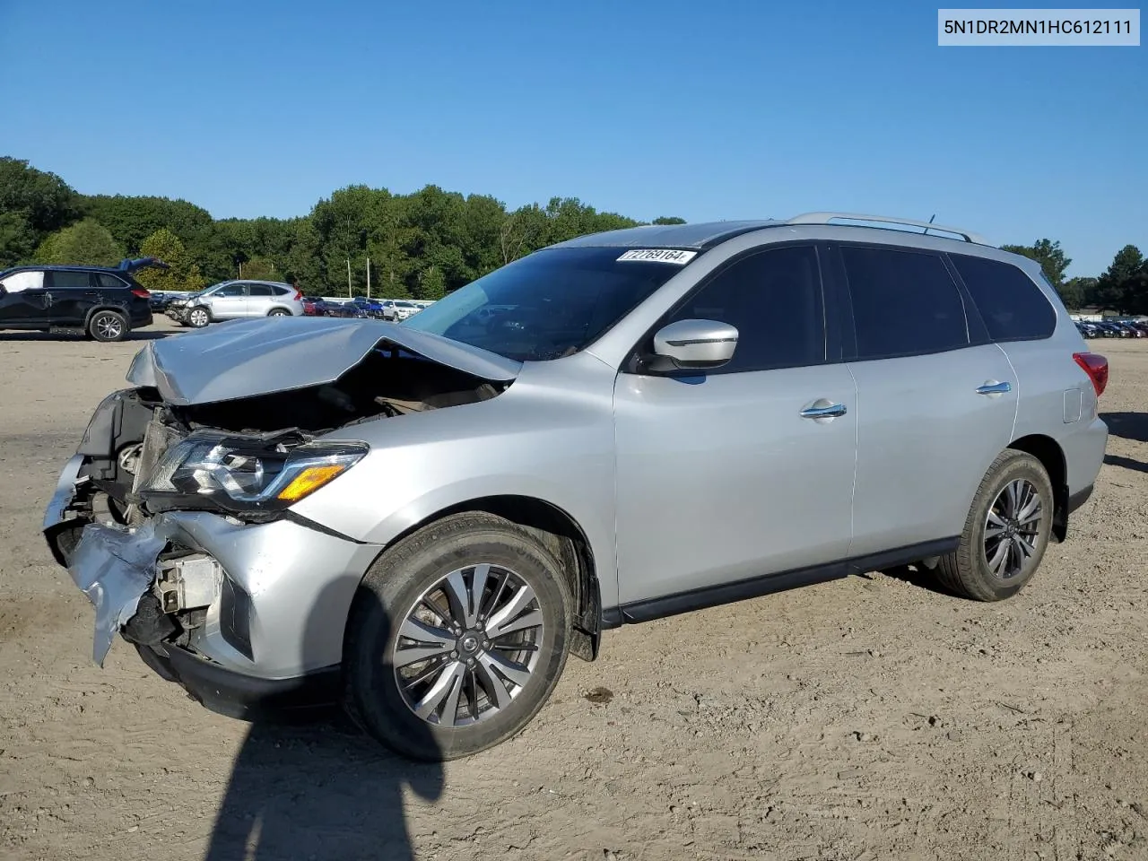 5N1DR2MN1HC612111 2017 Nissan Pathfinder S