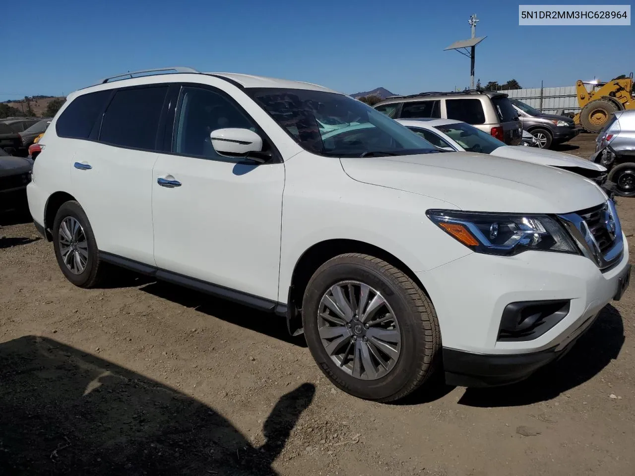 2017 Nissan Pathfinder S VIN: 5N1DR2MM3HC628964 Lot: 73057884