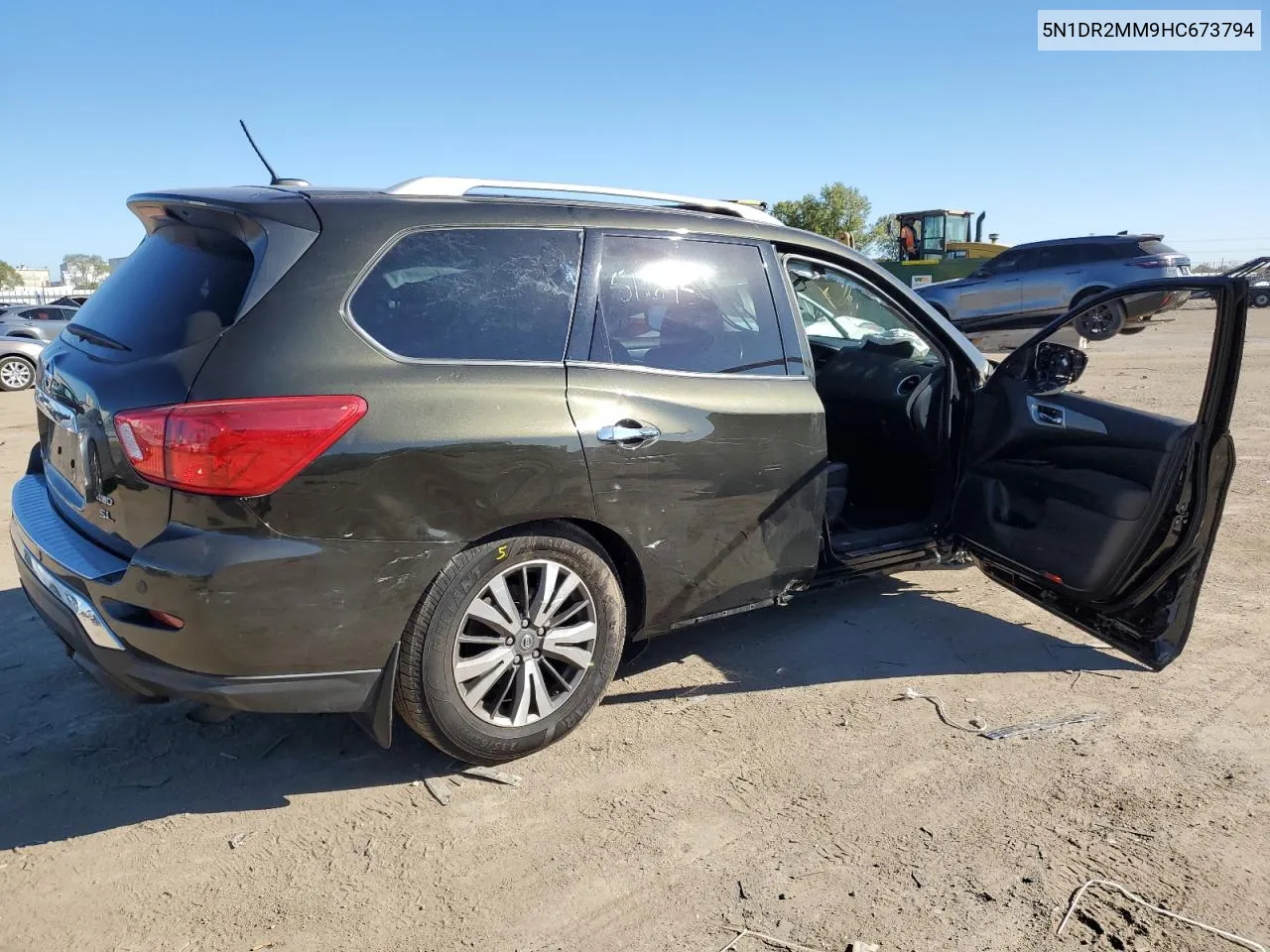 2017 Nissan Pathfinder S VIN: 5N1DR2MM9HC673794 Lot: 73199044