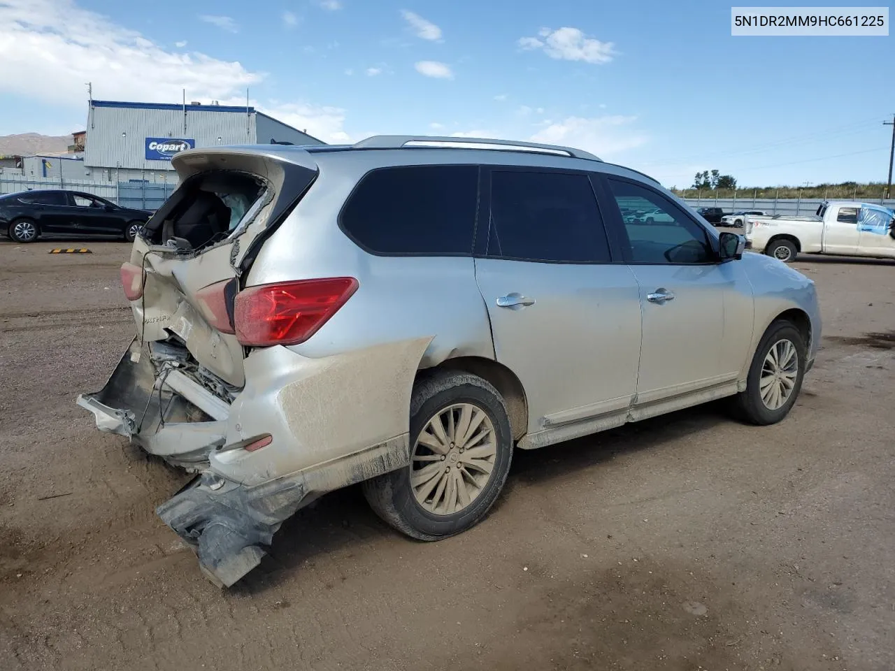 2017 Nissan Pathfinder S VIN: 5N1DR2MM9HC661225 Lot: 73248544