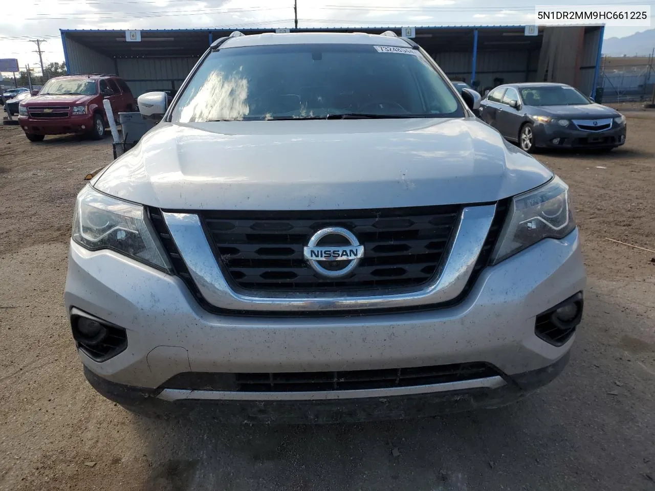 2017 Nissan Pathfinder S VIN: 5N1DR2MM9HC661225 Lot: 73248544