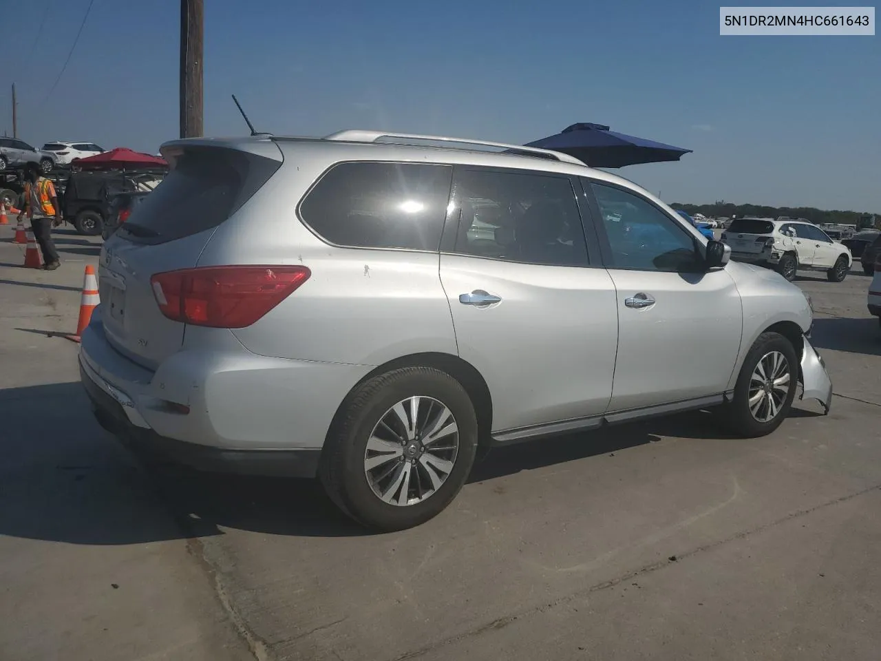 2017 Nissan Pathfinder S VIN: 5N1DR2MN4HC661643 Lot: 73320194