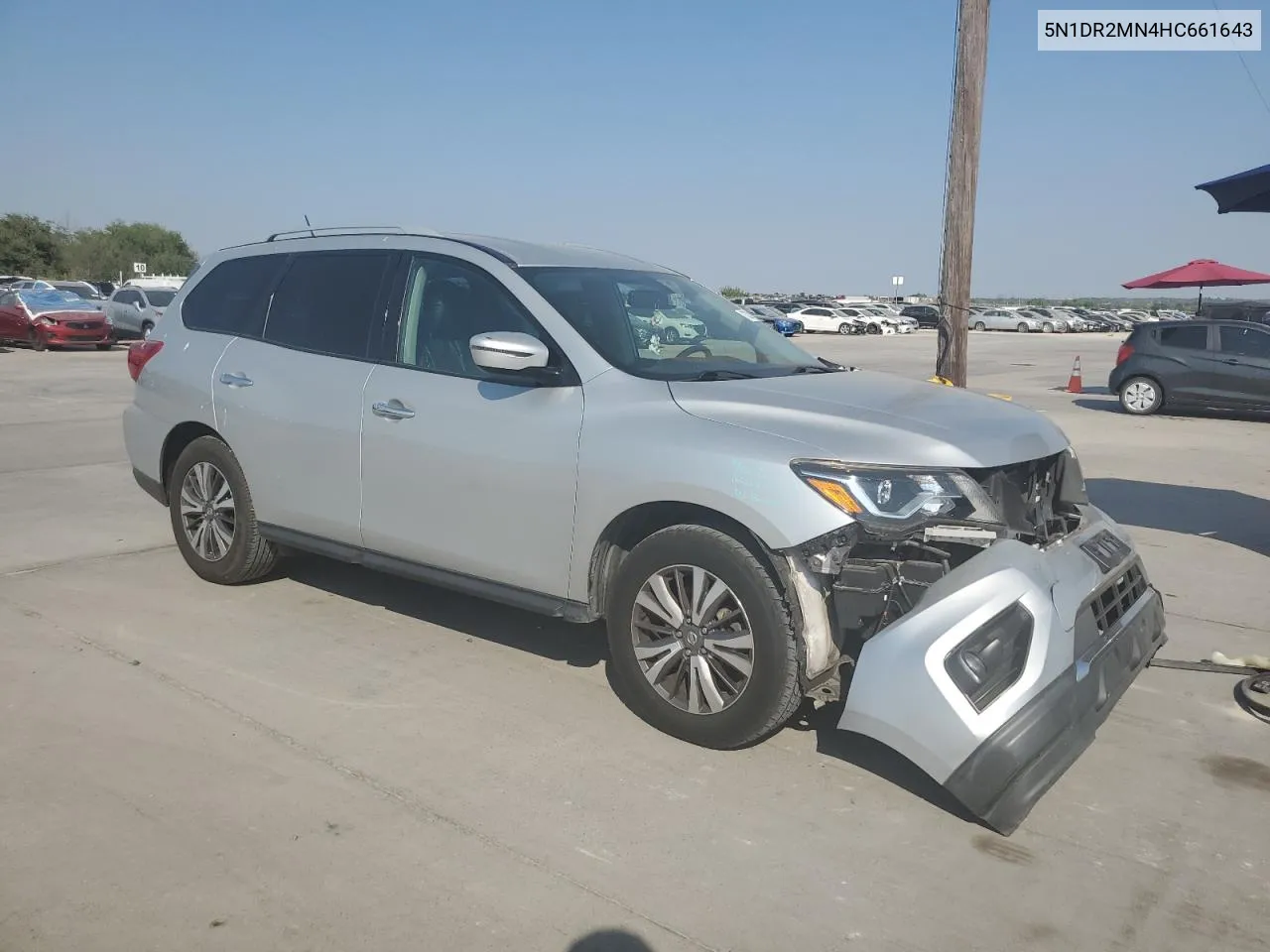 2017 Nissan Pathfinder S VIN: 5N1DR2MN4HC661643 Lot: 73320194