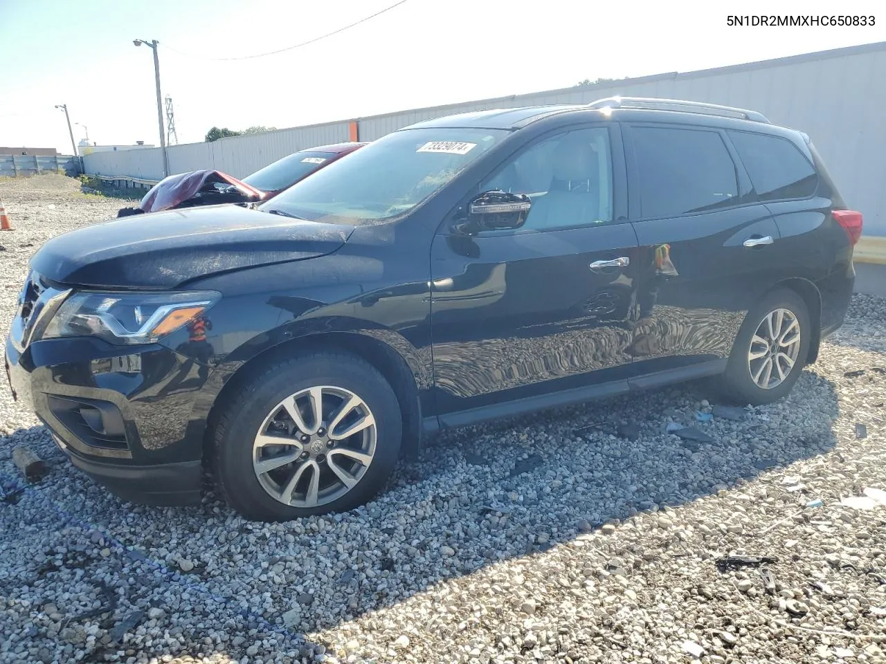 2017 Nissan Pathfinder S VIN: 5N1DR2MMXHC650833 Lot: 73329074