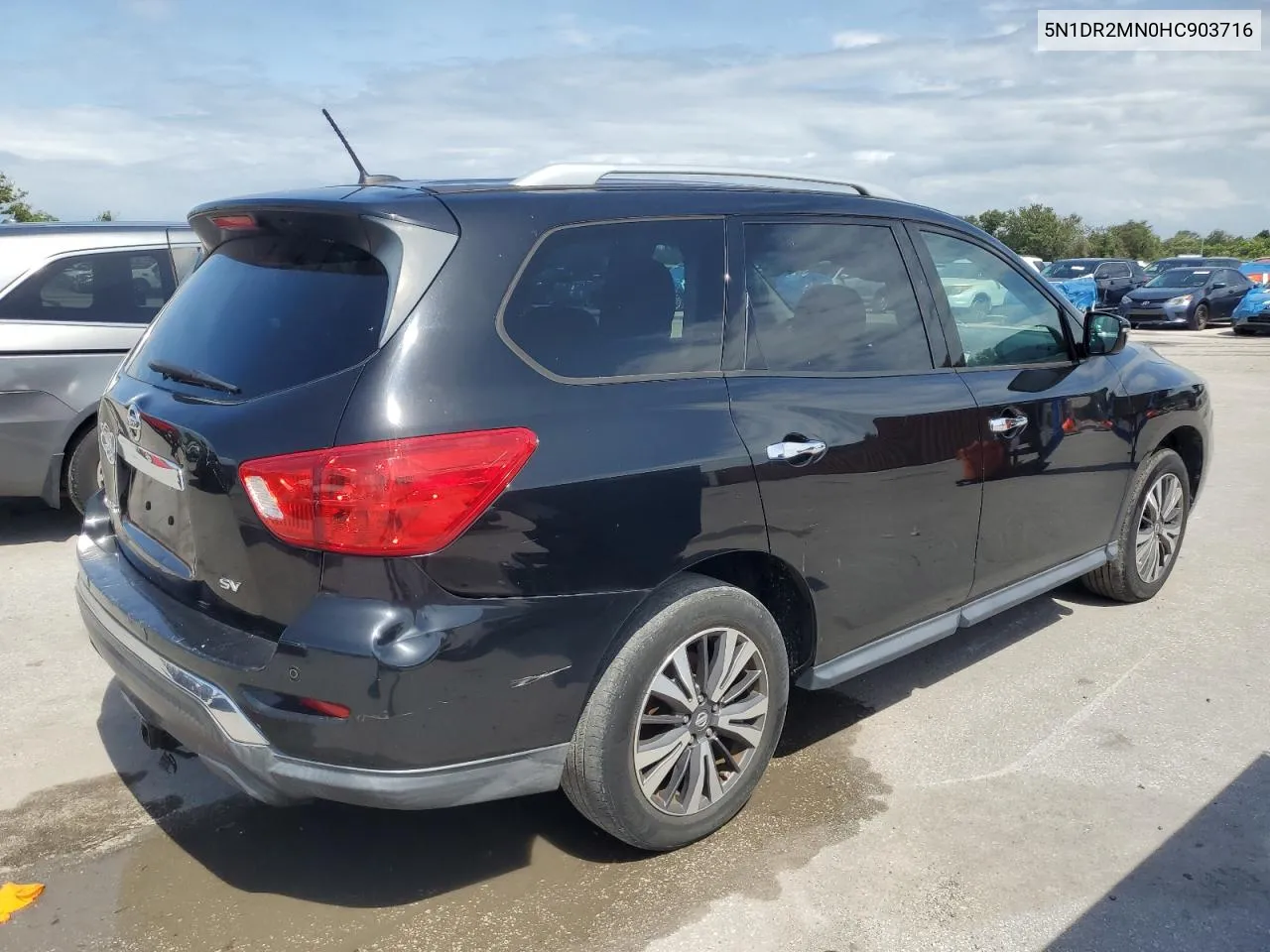 2017 Nissan Pathfinder S VIN: 5N1DR2MN0HC903716 Lot: 73360494