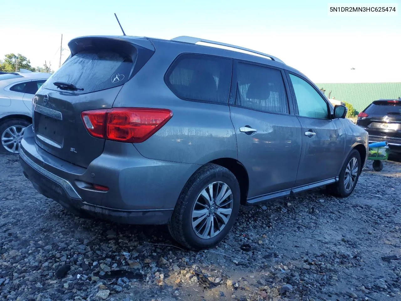 5N1DR2MN3HC625474 2017 Nissan Pathfinder S