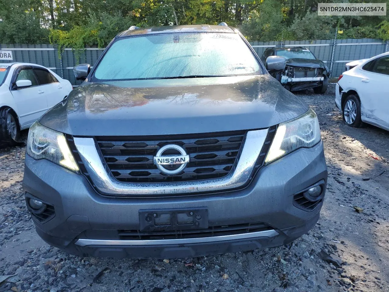 2017 Nissan Pathfinder S VIN: 5N1DR2MN3HC625474 Lot: 73365874