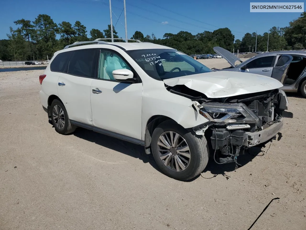 5N1DR2MN1HC627546 2017 Nissan Pathfinder S