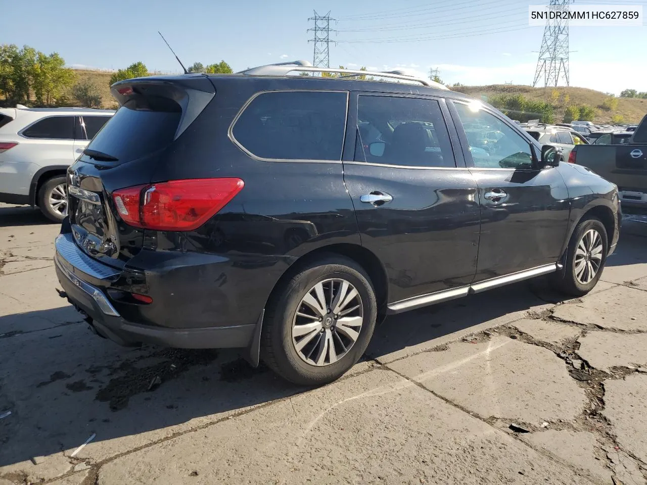 2017 Nissan Pathfinder S VIN: 5N1DR2MM1HC627859 Lot: 73542374