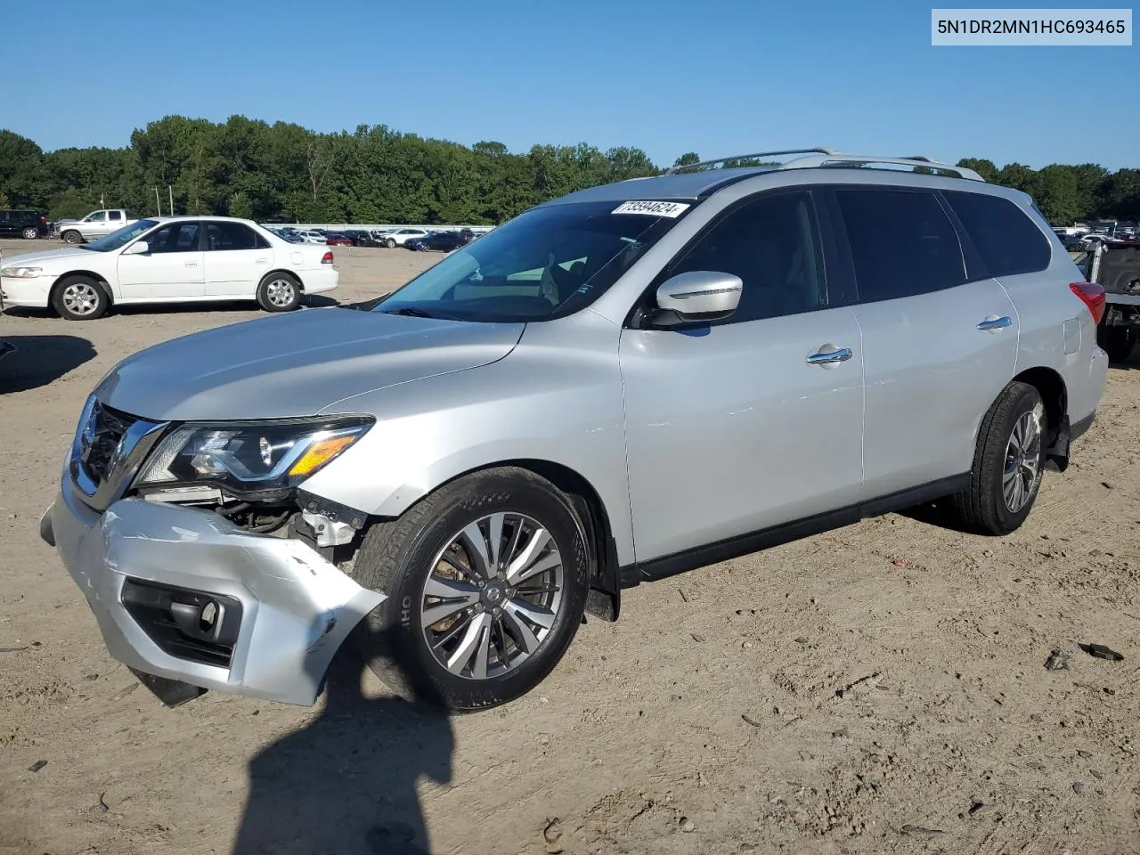 2017 Nissan Pathfinder S VIN: 5N1DR2MN1HC693465 Lot: 73594624