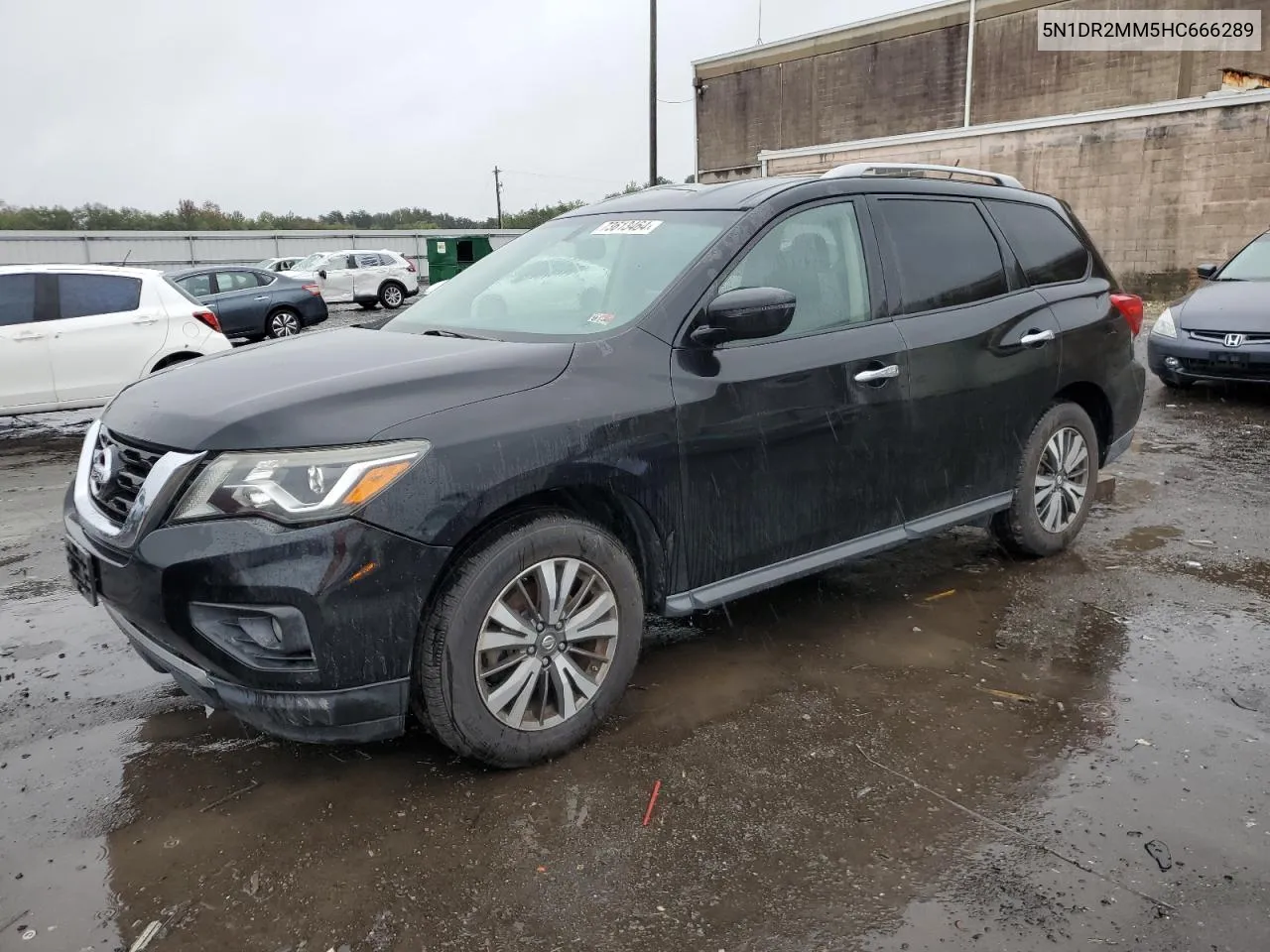 2017 Nissan Pathfinder S VIN: 5N1DR2MM5HC666289 Lot: 73613464