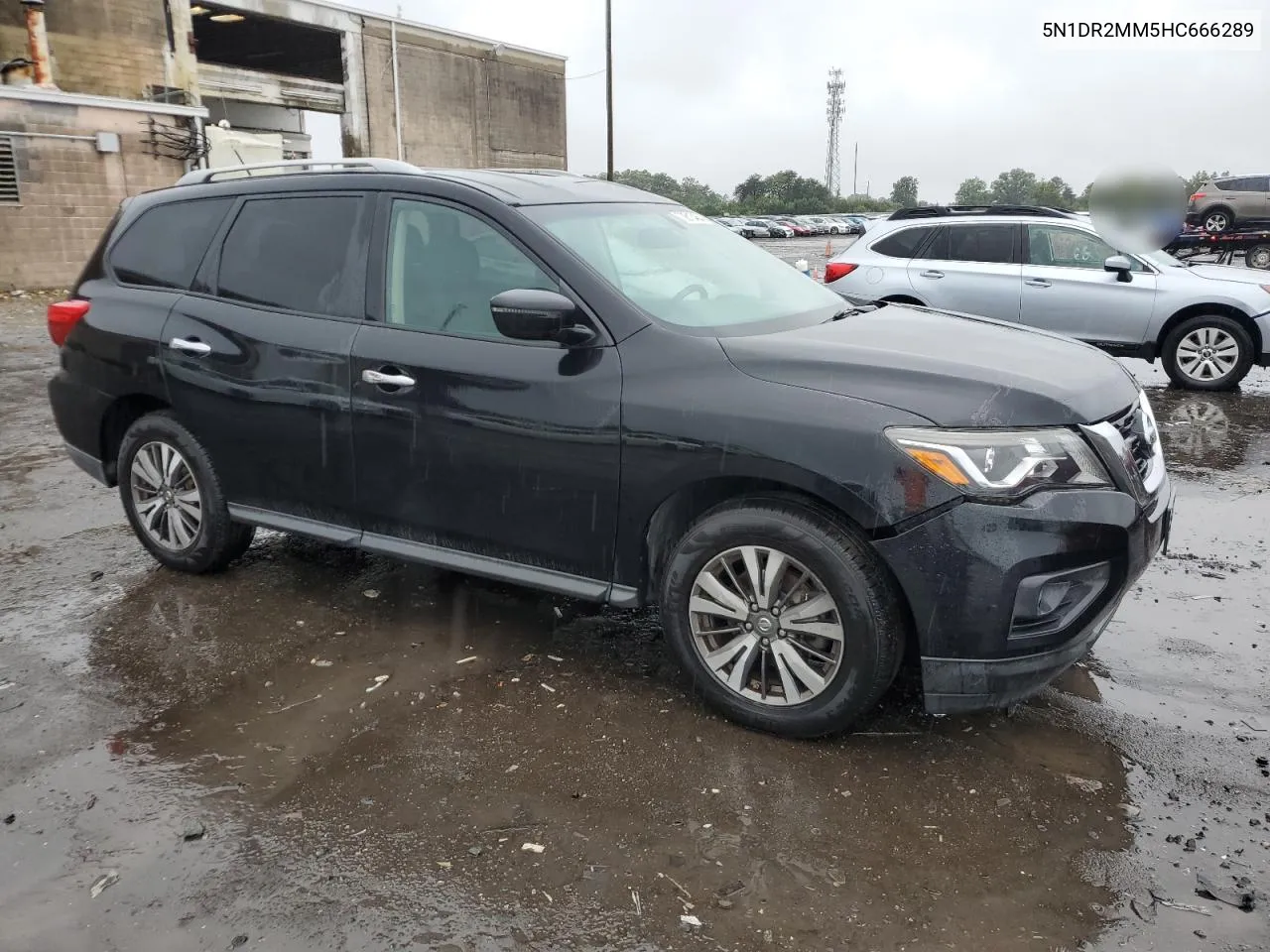 2017 Nissan Pathfinder S VIN: 5N1DR2MM5HC666289 Lot: 73613464