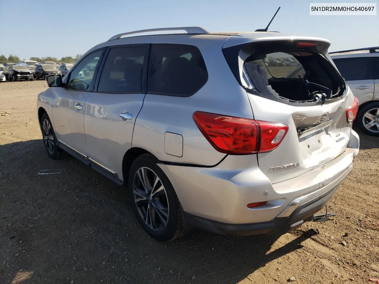 2017 Nissan Pathfinder S VIN: 5N1DR2MM0HC640697 Lot: 73775304