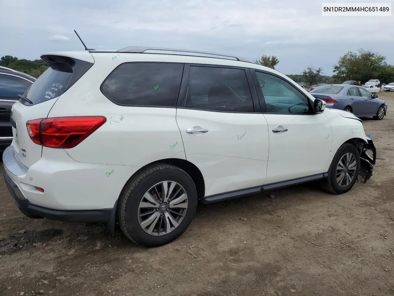 2017 Nissan Pathfinder S VIN: 5N1DR2MM4HC651489 Lot: 73931744