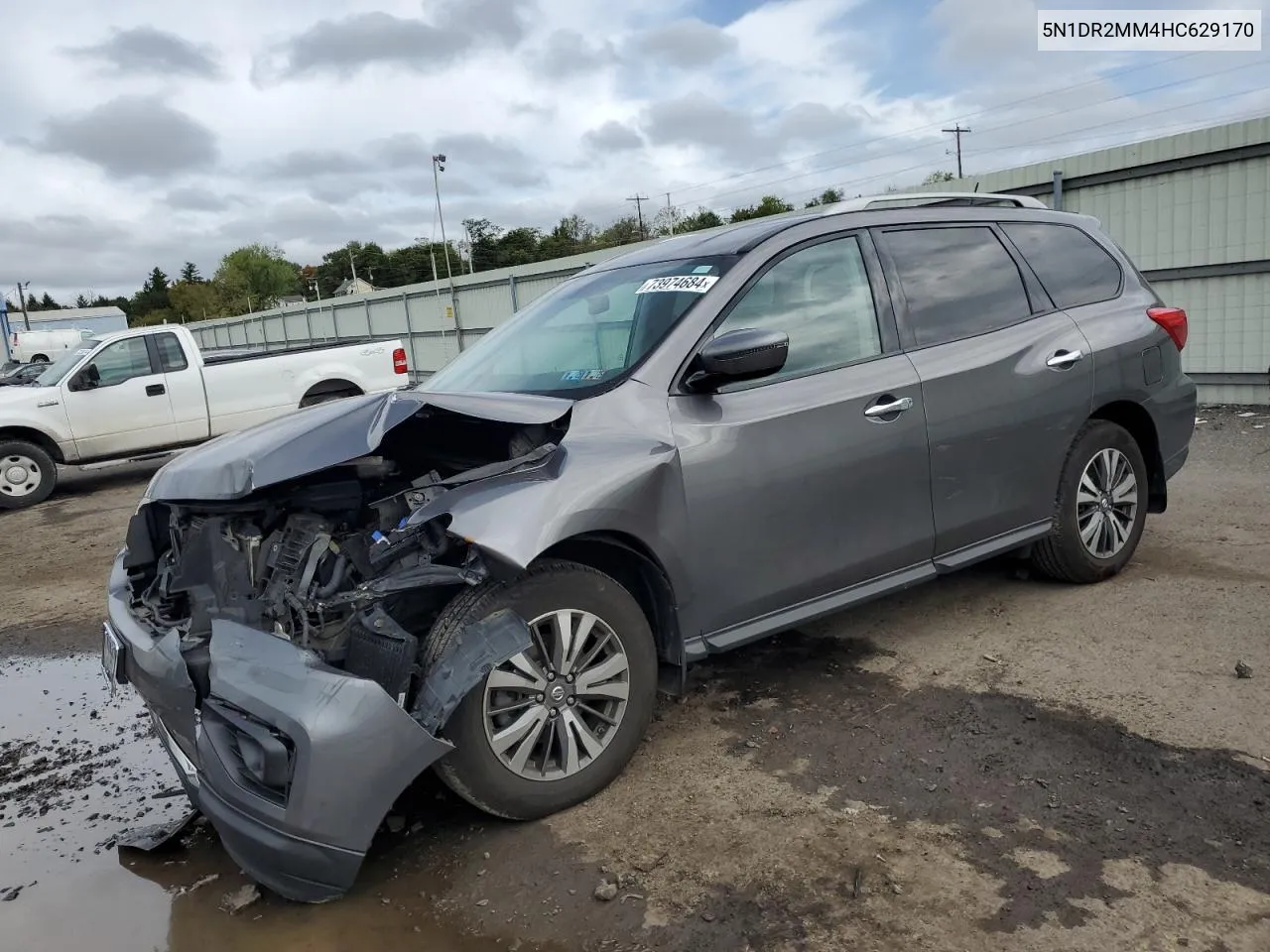 2017 Nissan Pathfinder S VIN: 5N1DR2MM4HC629170 Lot: 73974684