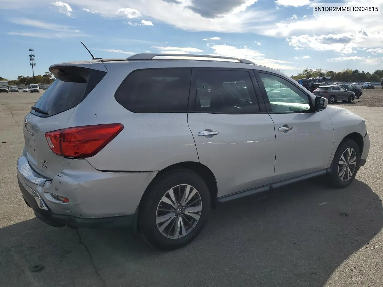 2017 Nissan Pathfinder S VIN: 5N1DR2MM8HC904815 Lot: 74074934