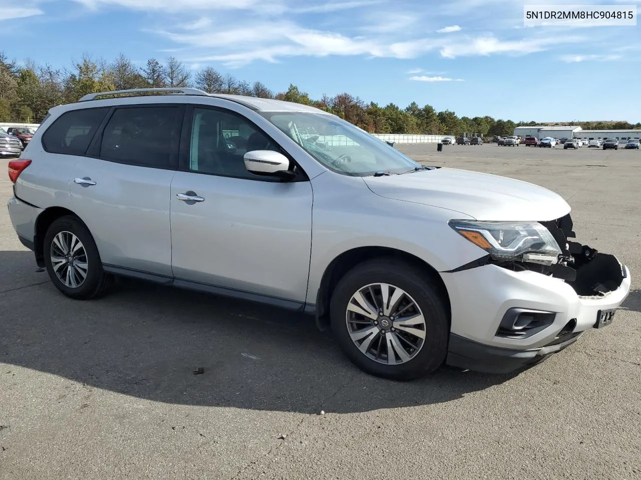 2017 Nissan Pathfinder S VIN: 5N1DR2MM8HC904815 Lot: 74074934