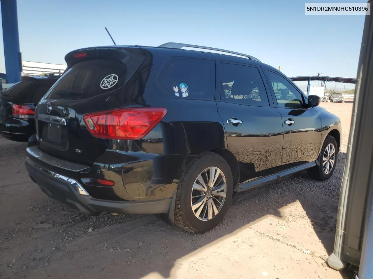 2017 Nissan Pathfinder S VIN: 5N1DR2MN0HC610396 Lot: 74079474