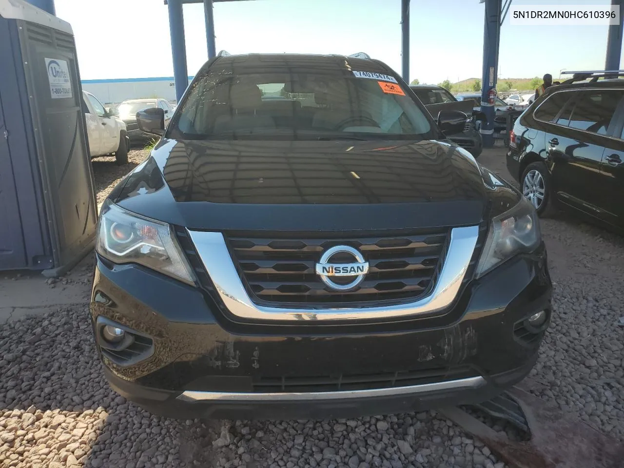 5N1DR2MN0HC610396 2017 Nissan Pathfinder S